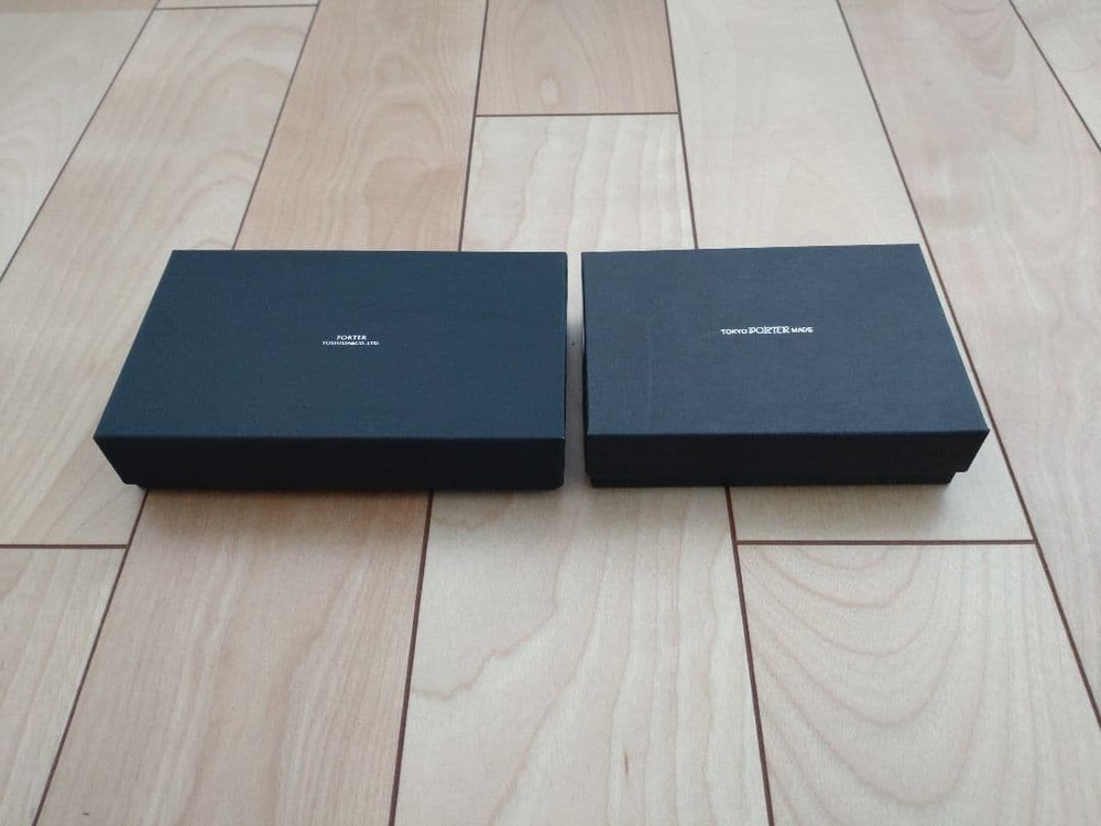 [Box only] PORTER box set of 2 black