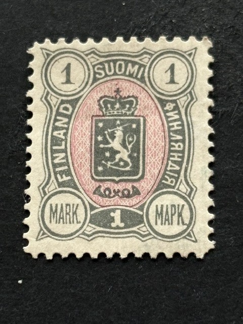 1889 FINLAND #43,  MHR