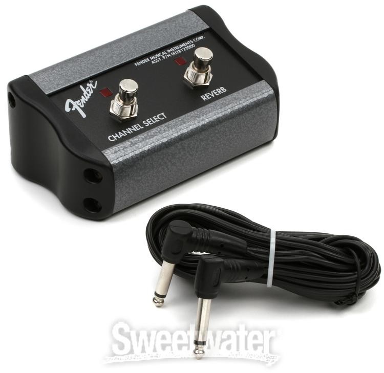 Fender 0994056000 2-Button Channel/Reverb Footswitch