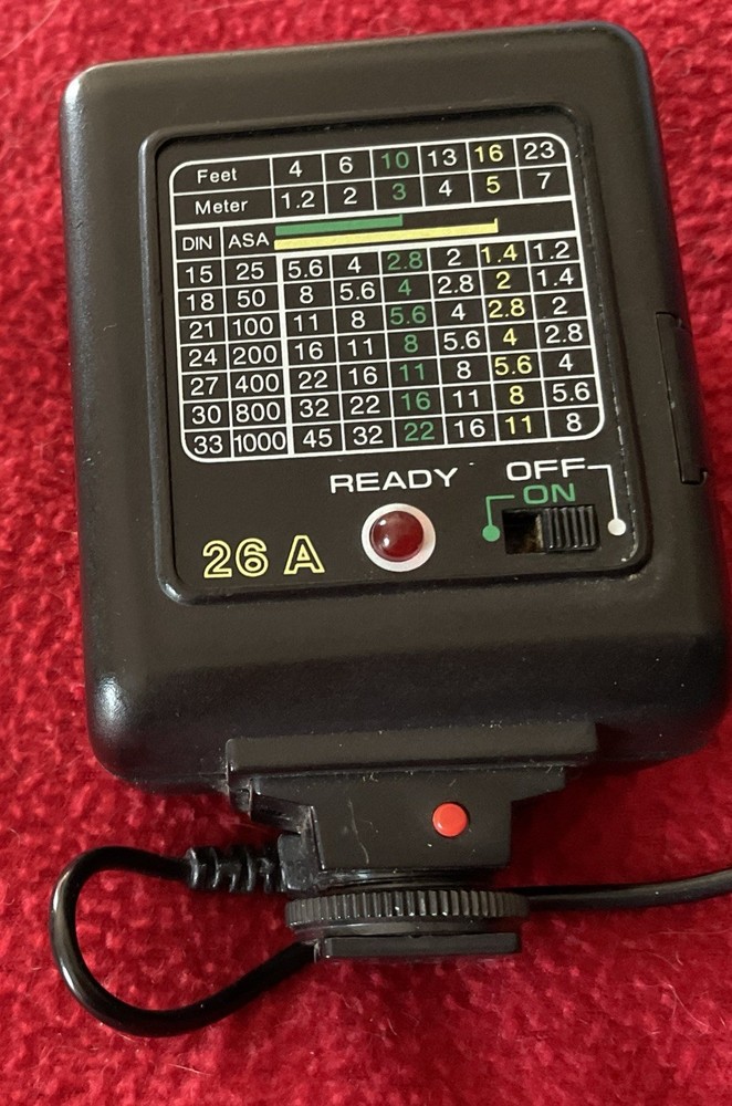 Canon Flash Unit: Rokinon 26A Auto