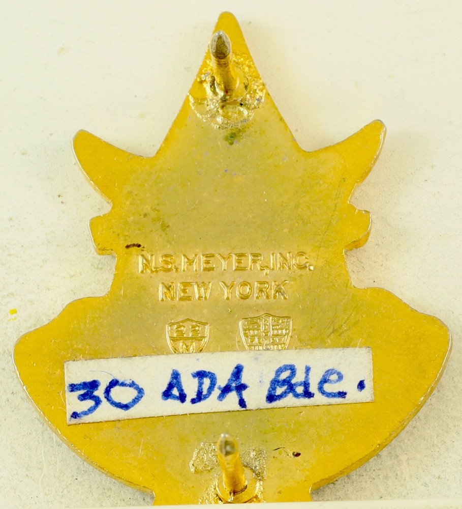 30th ADA Brigade Crest DI/DUI CB NS Meyer HM