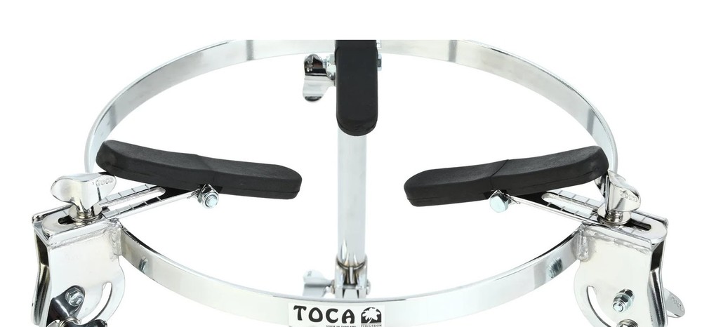 Toca Conga Drum Stand Folding Portable Adjustable - Low Profile