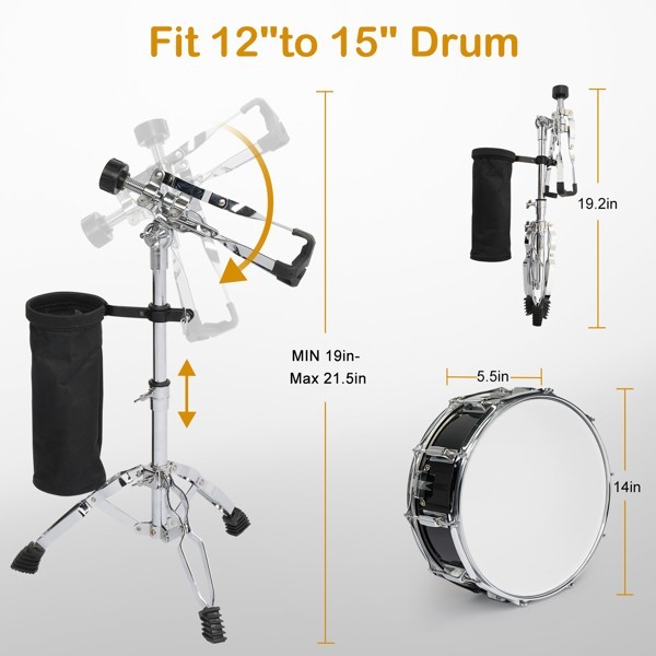 14×5.5-inch snare drum kit
