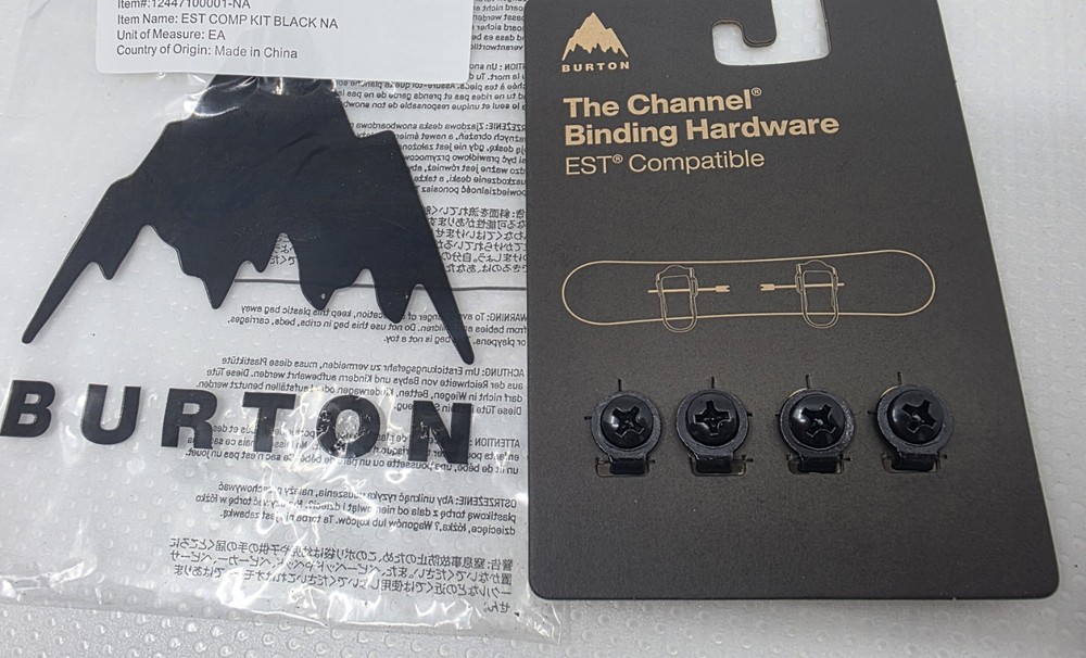 New Burton Snowboard EST Bindings Replacement Hardware Set Screws