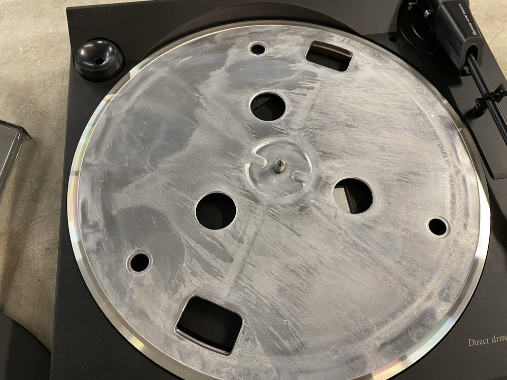 Denon DP-7F Quartz Full Automatic Direct Drive Turntable - SHOWN WORKING