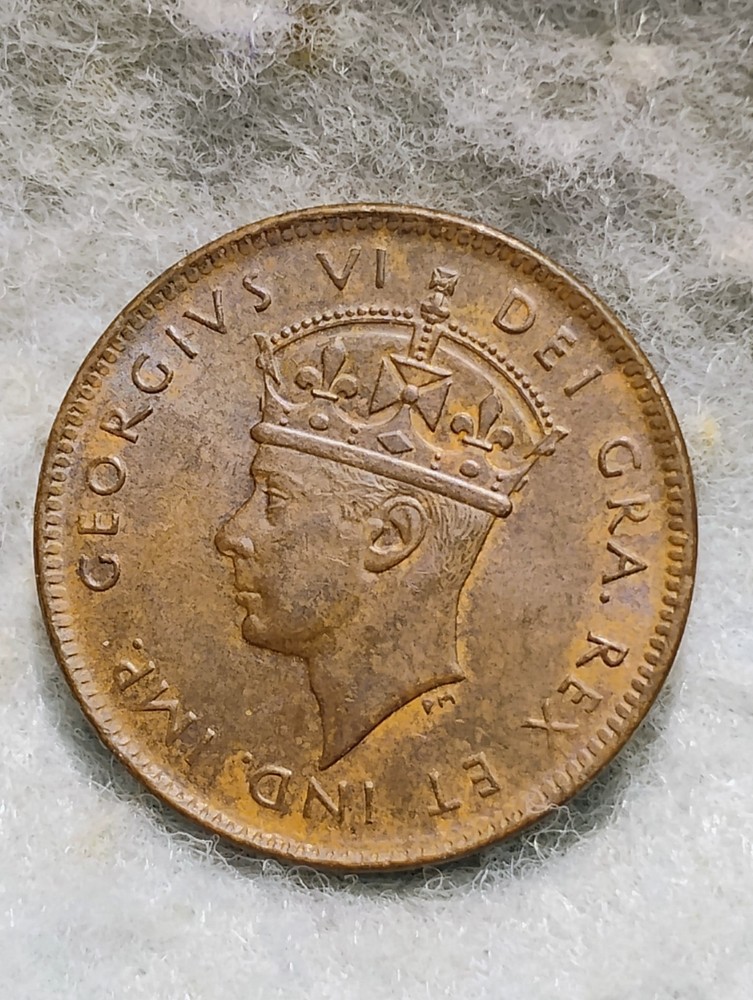 CANADA NEWFOUNDLAND ~ 1941 C ~ ONE CENT ~ CH UNC