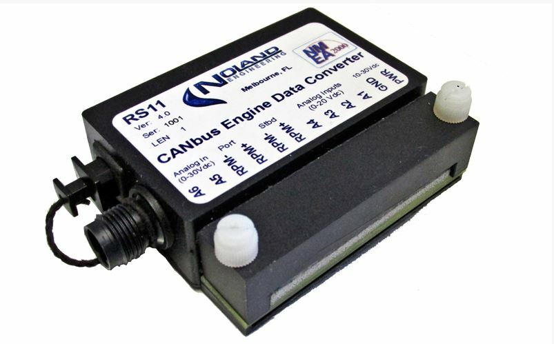 CUMMINS Marine Instrument Panel with NMEA 2000 Engine Data Converter