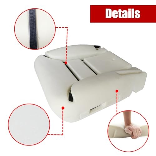 Front Driver Seat Foam Cushion Pad Replacement Compatible with Chevy