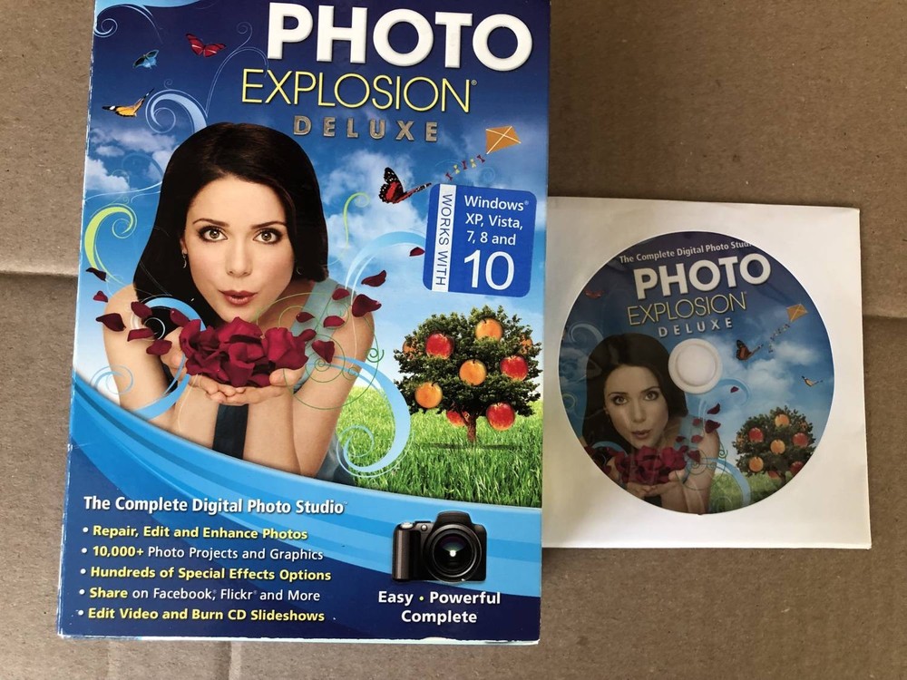 Photo Explosive Deluxe, Version 5. Edit, Create, and Share.