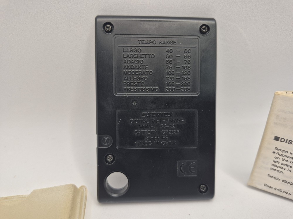 S SERIES Digital Metronome SS-22