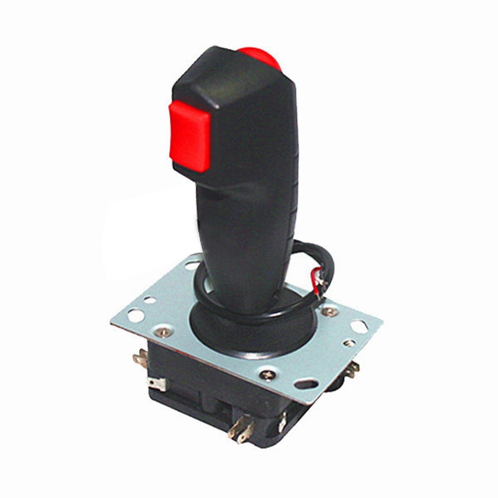 Arcade Game Cabinet Flight Joystick Trigger w/ 4 2-Pin Microswitch NO Vibration