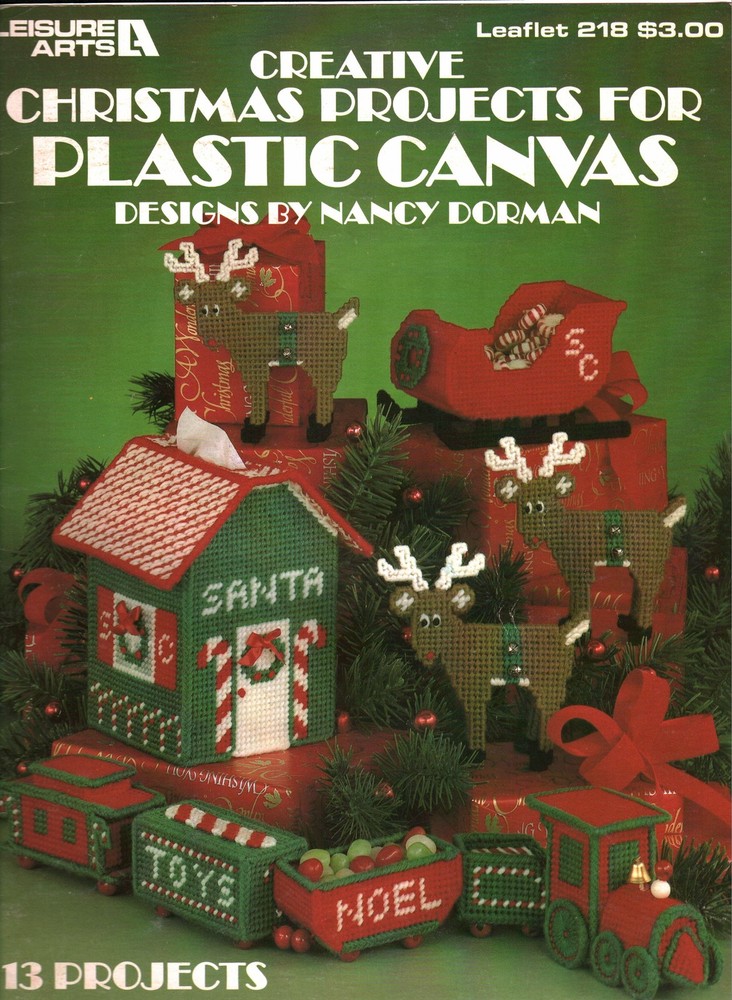 Creative Christmas Projects For Plastic Canvas | Leisure Arts 218