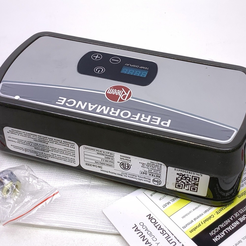 *PARTS** Rheem RETEX-04T Performance 3.5kw Indoor Electric Tankless Water Heater