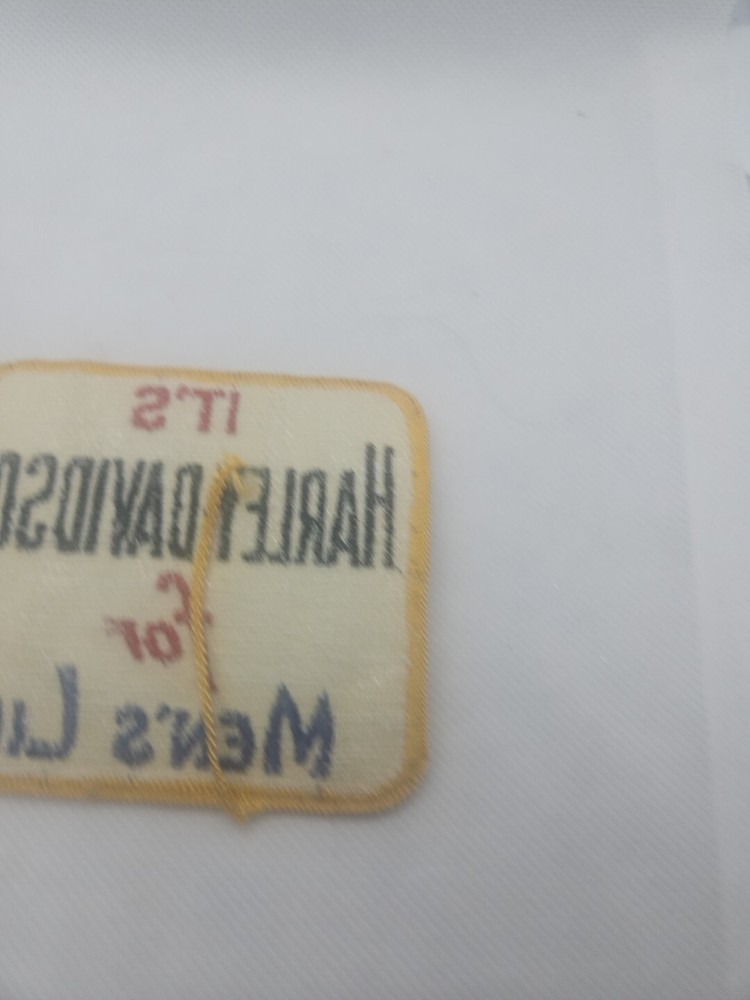 “HD For Men’s Lib” Harley-Davidson Patch / Emblem