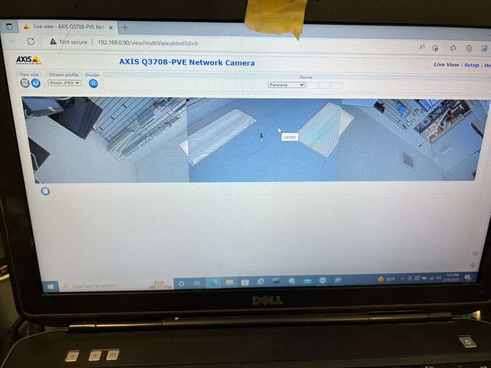 AXIS Panoramic Q3708-PVE 3-Sensor Indoor / Outdoor Network Camera