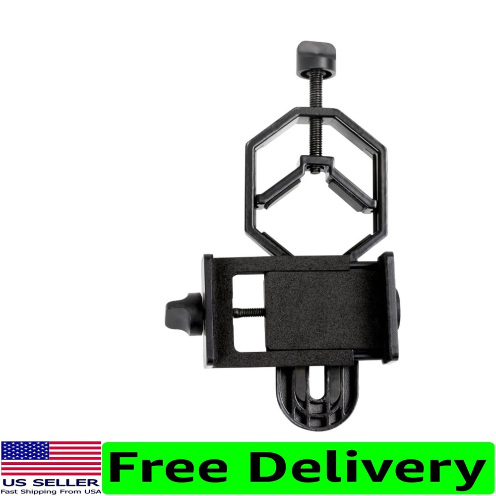 Smartphone Adapter for Telescopes & Binoculars - Compact, Durable Metal Design