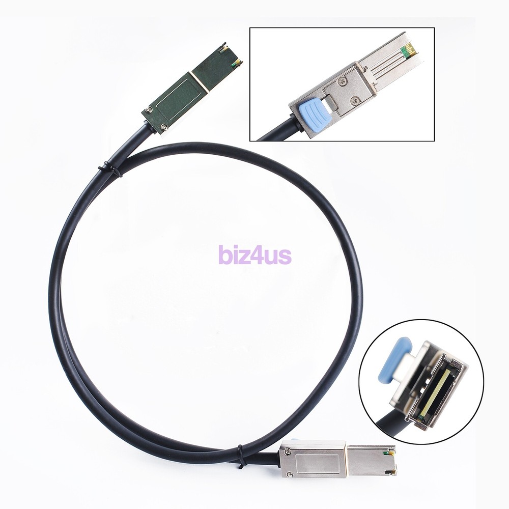 SFF-8088 Mini SAS 26Pin to SFF-8088 SAS 26Pin External Cable Disk Array Line 1M