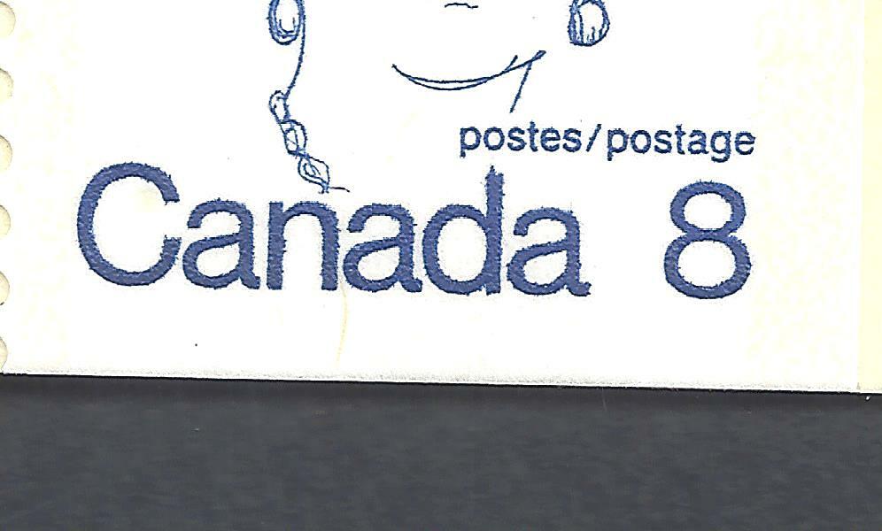 Canada 74b VF MINT NH BOOKLET MULTIPLE PRINT ERRORS/VARIETIES BS30341