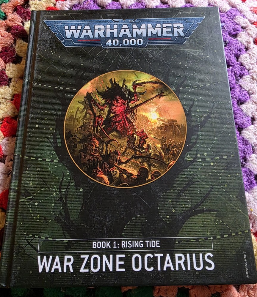 Warhammer 40k War Zone Octarius book 1 & 2 hardback book x 2