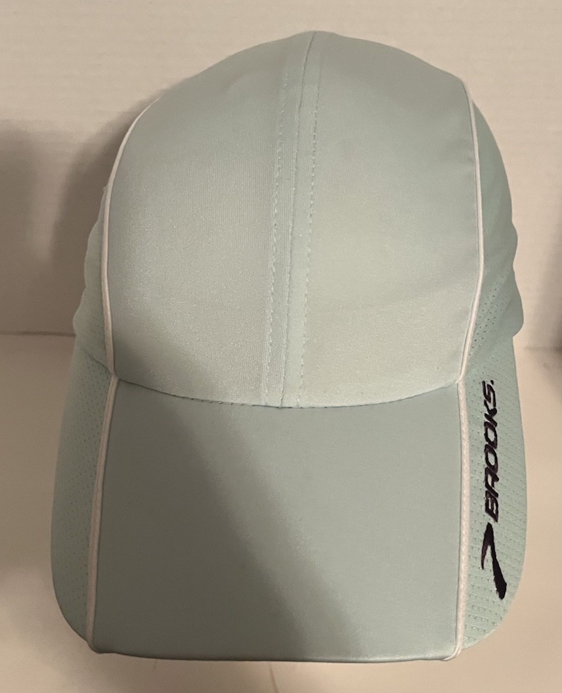 Brooks Lightweight Running Cap Hat Teal Color Adjustable Strap