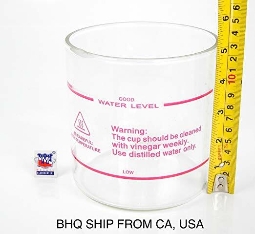 Facial Steamer Jar 5"H X 5"D