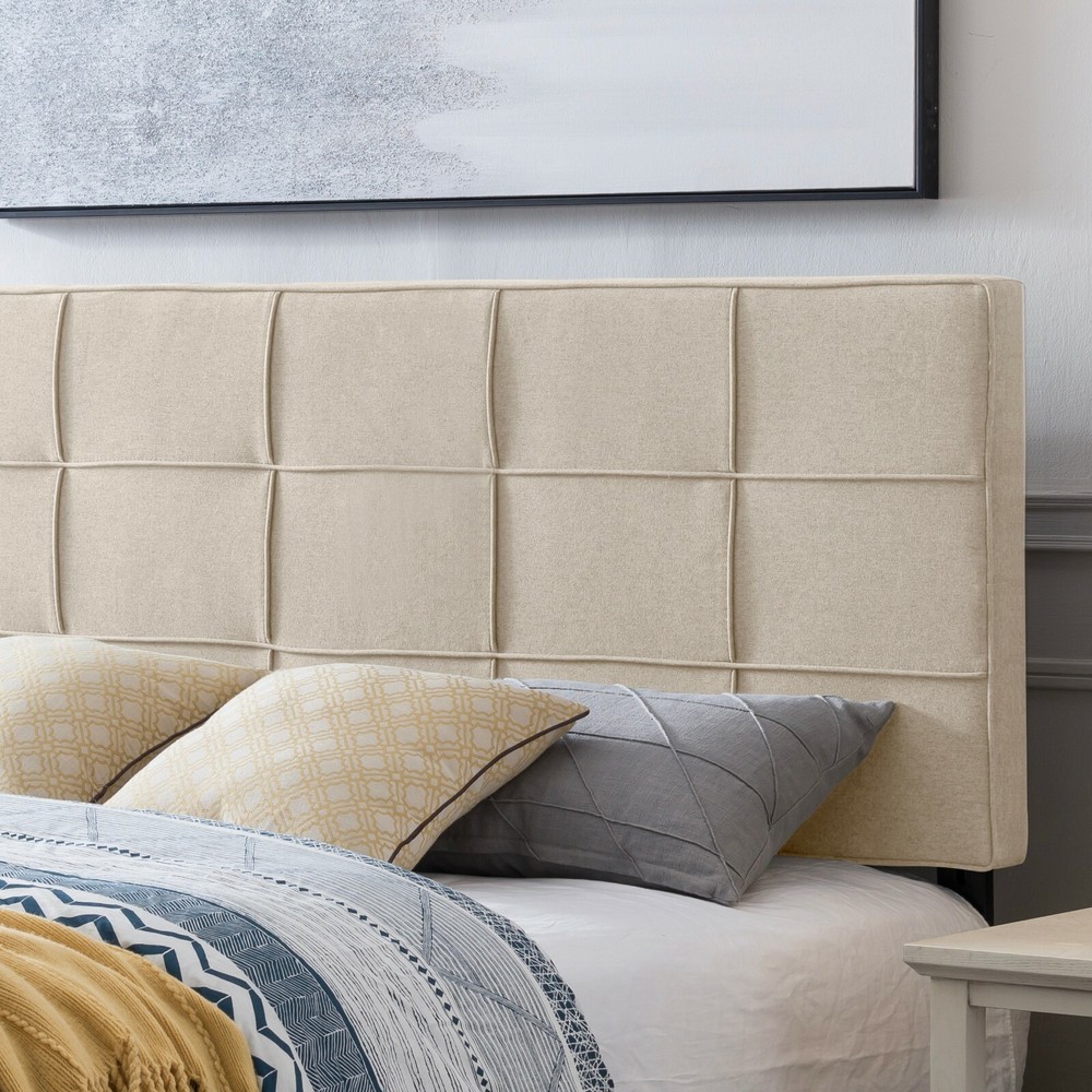 Messyah Contemporary Upholstered Queen/Full Headboard