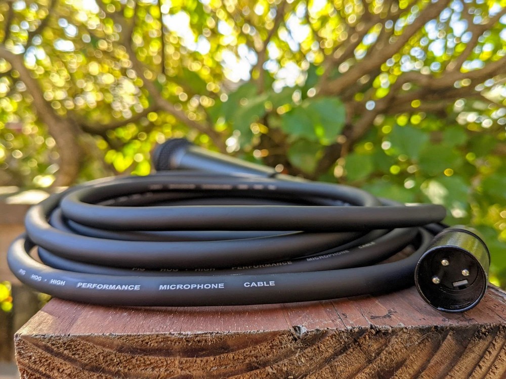 PHM3 8mm Tour Grade Mic Cable XLR 3ft - 2-pack