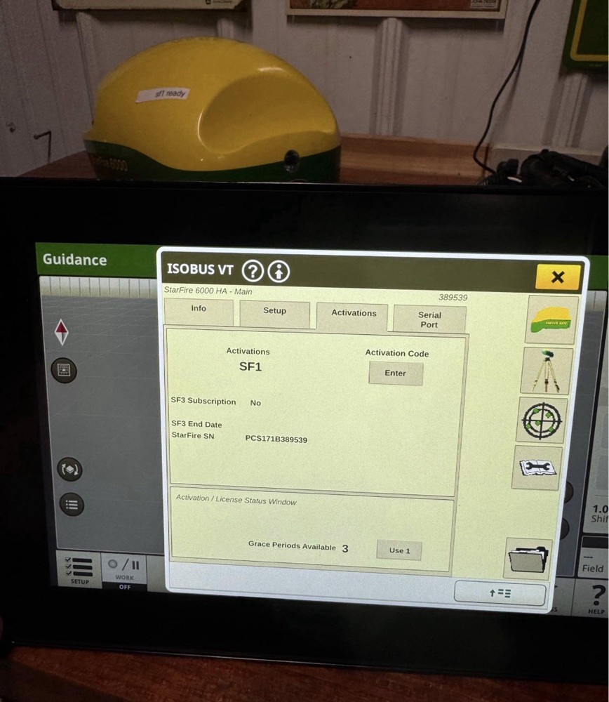 John Deere StarFire 6000 Receiver - SF1