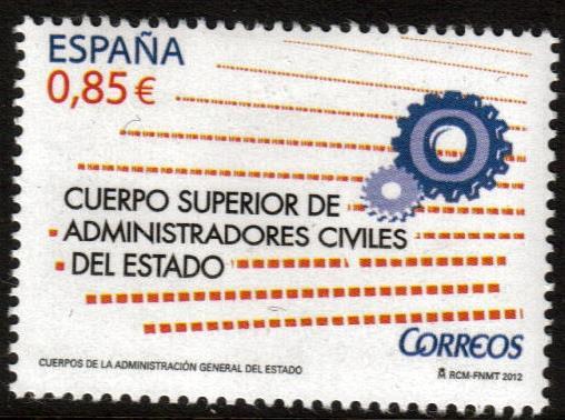 SPAIN MNH 2012 SG4739 CIVIL ADMINISTRATION