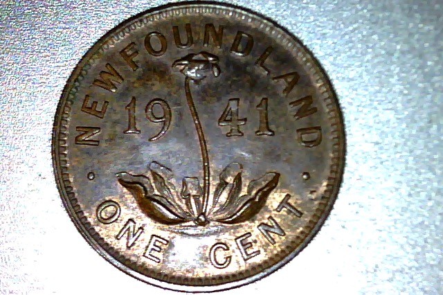 1941-C CANADA NEWFOUNDLAND UNC SMALL CENT