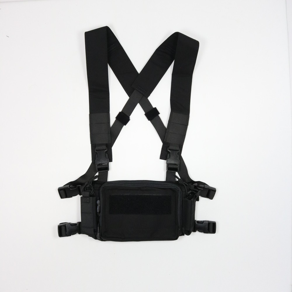 D3CRM Style Tactical Chest Rig - Black