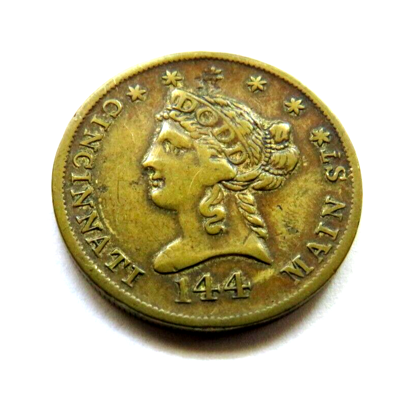 DODD HATTER CINCINNATI HARD TIMES TOKEN
