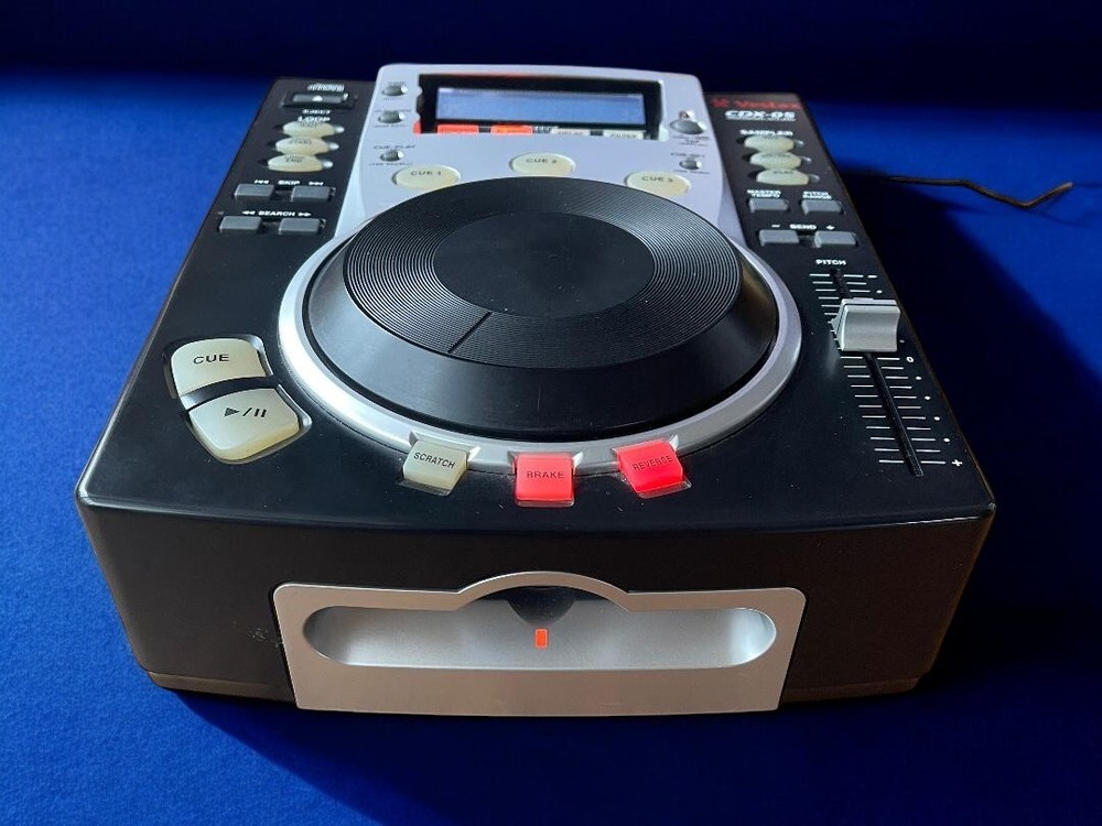 Vestax CDX-05 Professional Turntable Mixing CD Player Tested/working