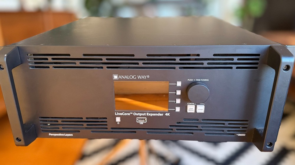 ANALOG WAY LOE032 LiveCore Output Expander 4k