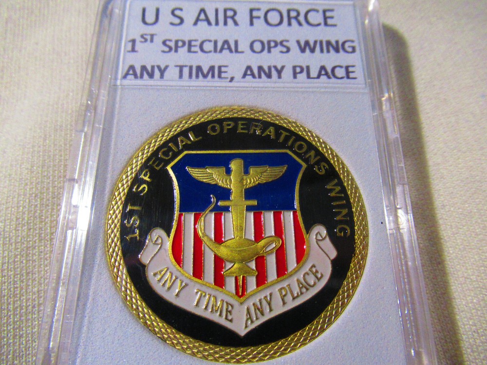 AIR FORCE 1st SPECIAL OPERATIONS WING Challenge Coin