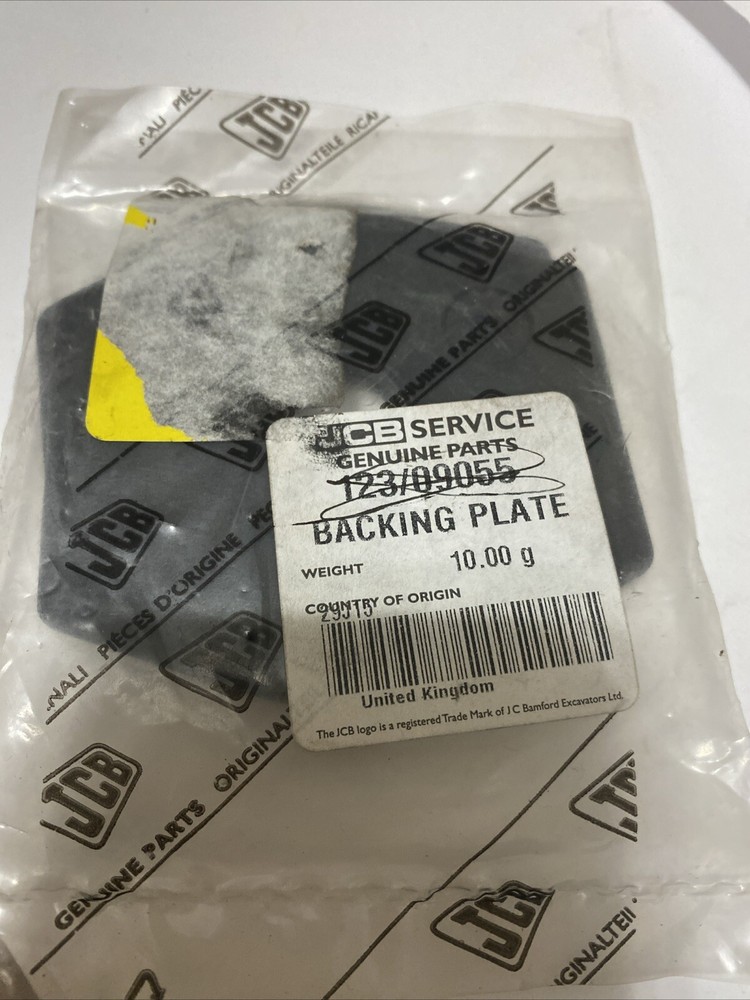 2 Pack Plastic 123/09055 Backing Plate