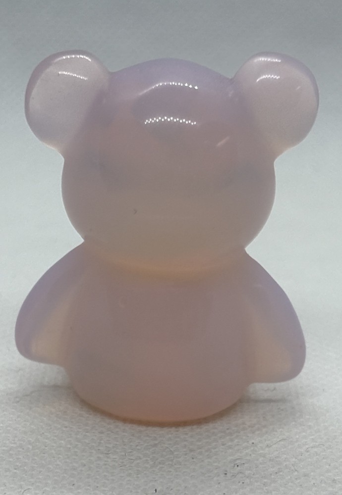 Pink Opalite Teddy Bear