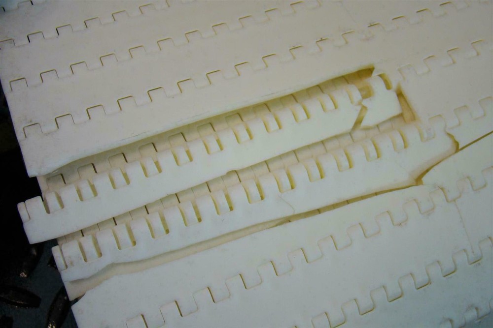 Plastic Linkbelt Conveyor Belt 42" x 9'