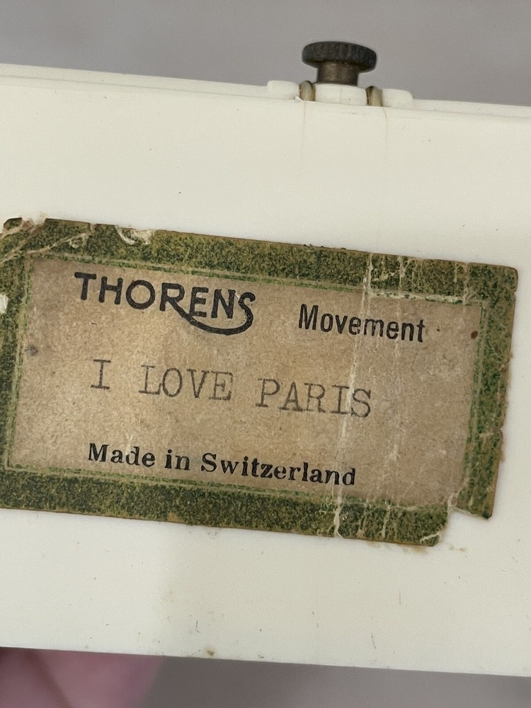 Thorans Movement Antique Clock Made In Switzerland