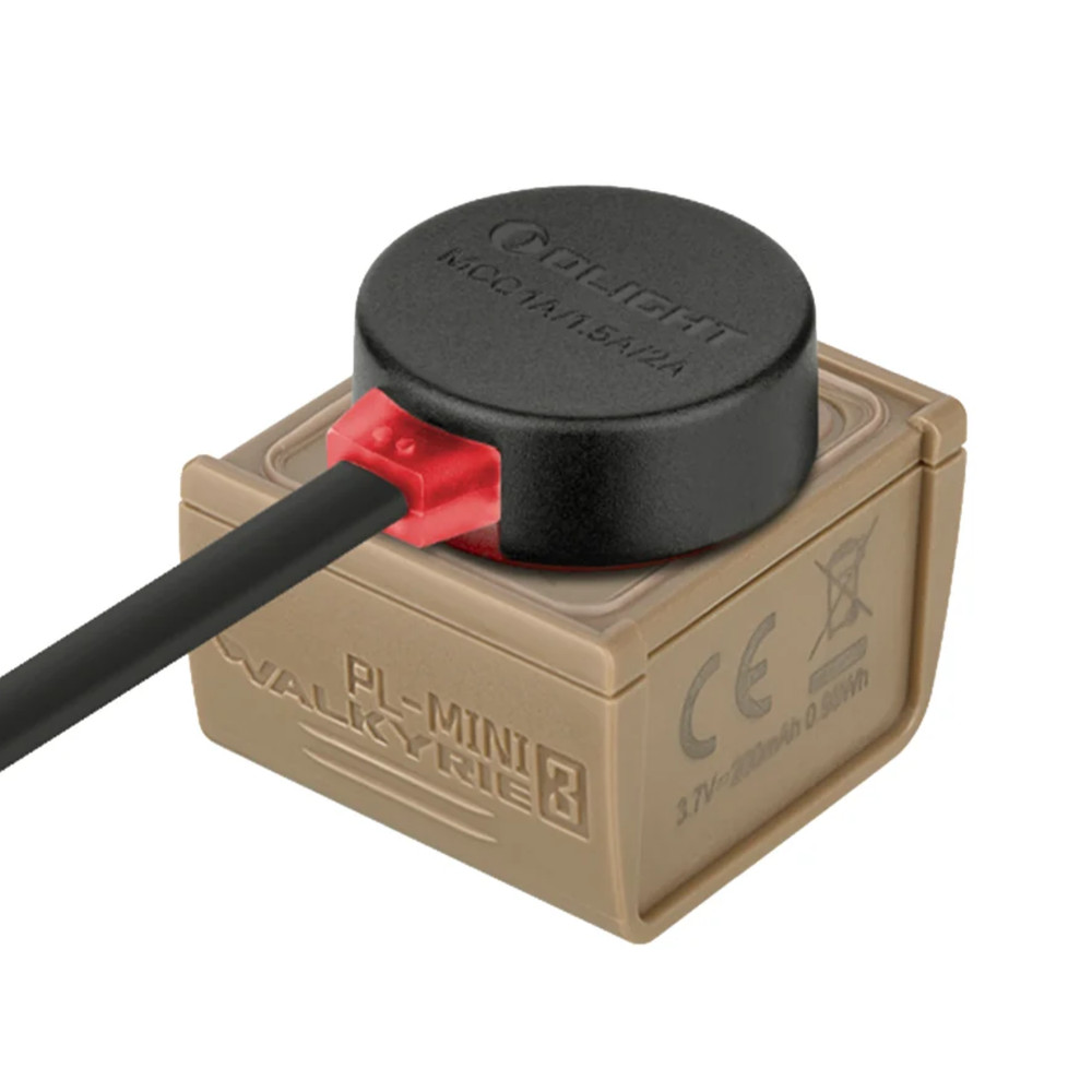 Olight Valkyrie PL-Mini 3 Compact Rail Mount Light - Desert Tan