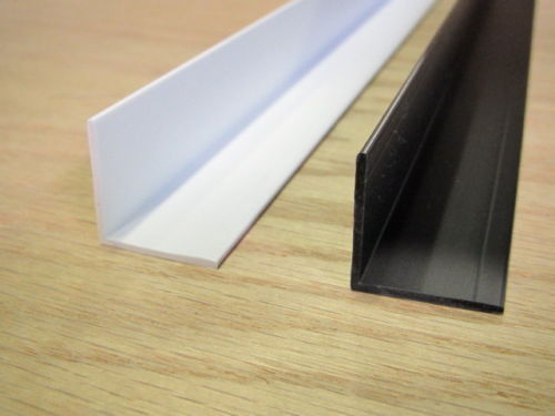 Wall Corner Guard Protector Molding 8-ft Length White or Black  Qty 2