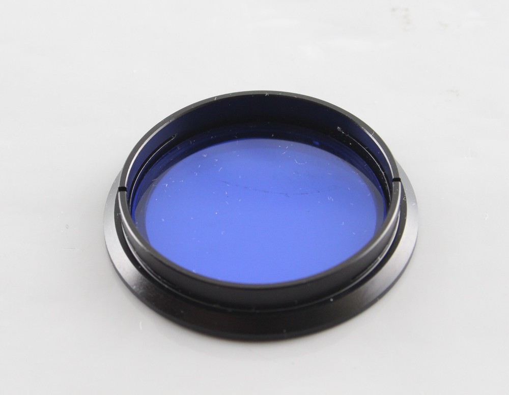 Nikon Microscope Condenser NCB Blue Filter with Retaining Ring