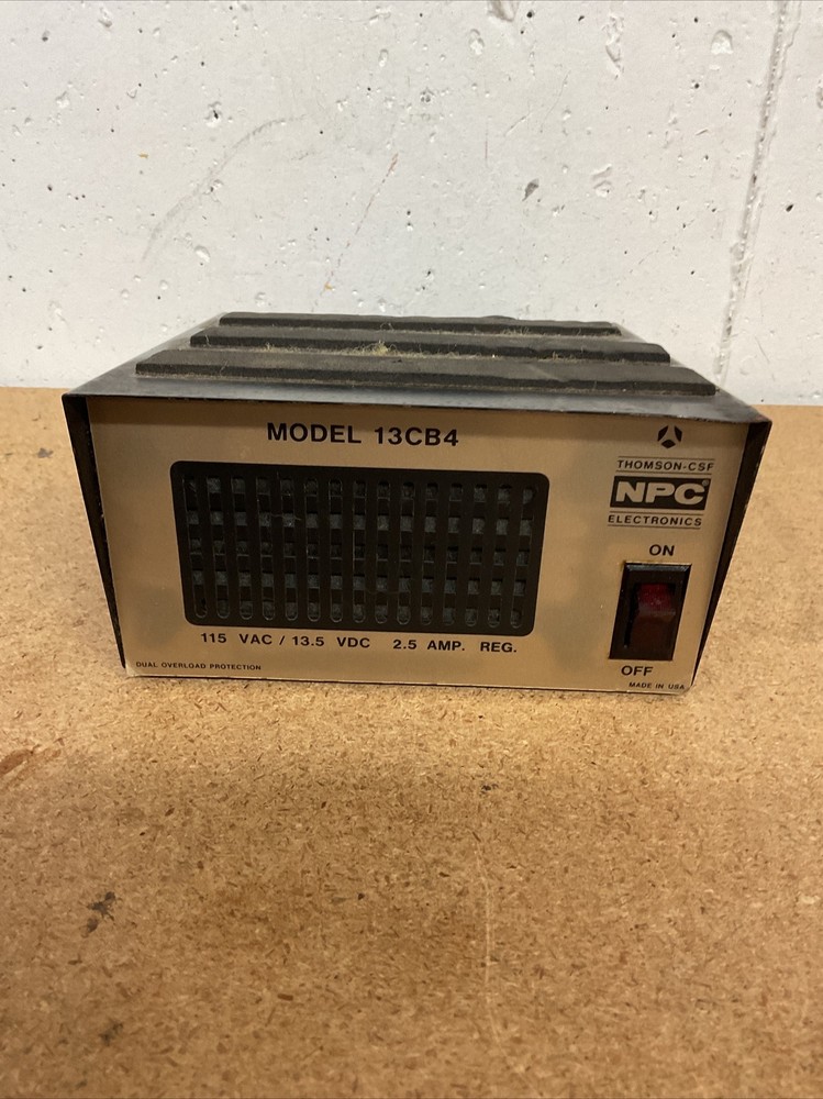 Thomson-CSF NPC Electronics Model 13CB4 Power Supply