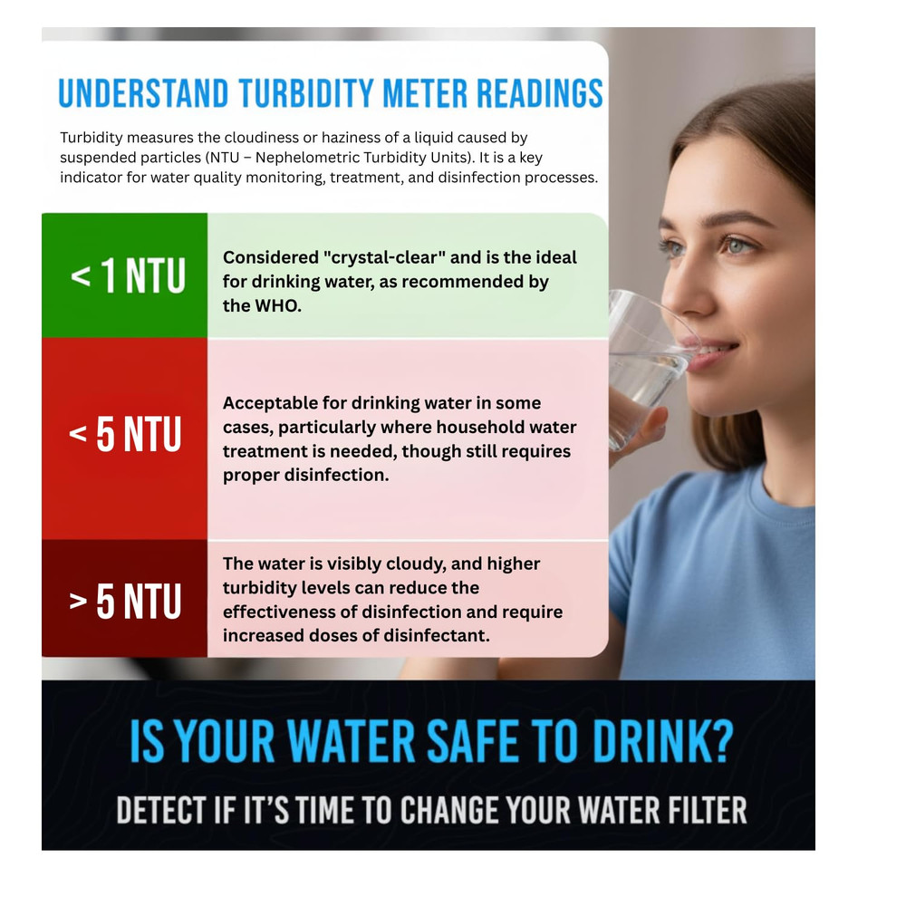 Water Tester for Drinking Water- TDS Meter