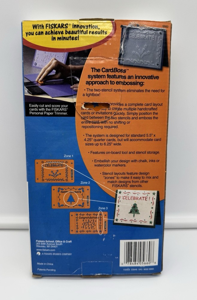 Fiskars Card Boss Ultimate Card Embossing System