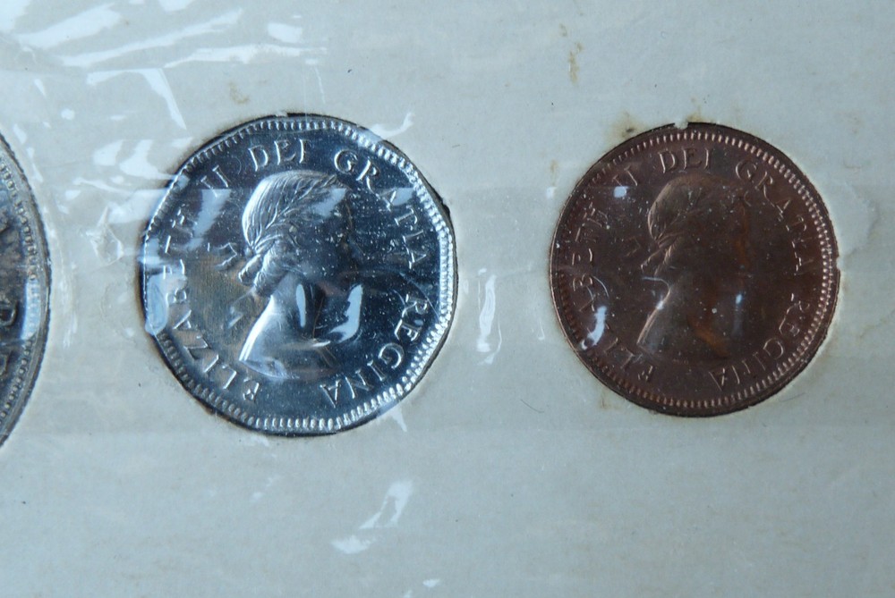1953 original Canada RCM silver coin set