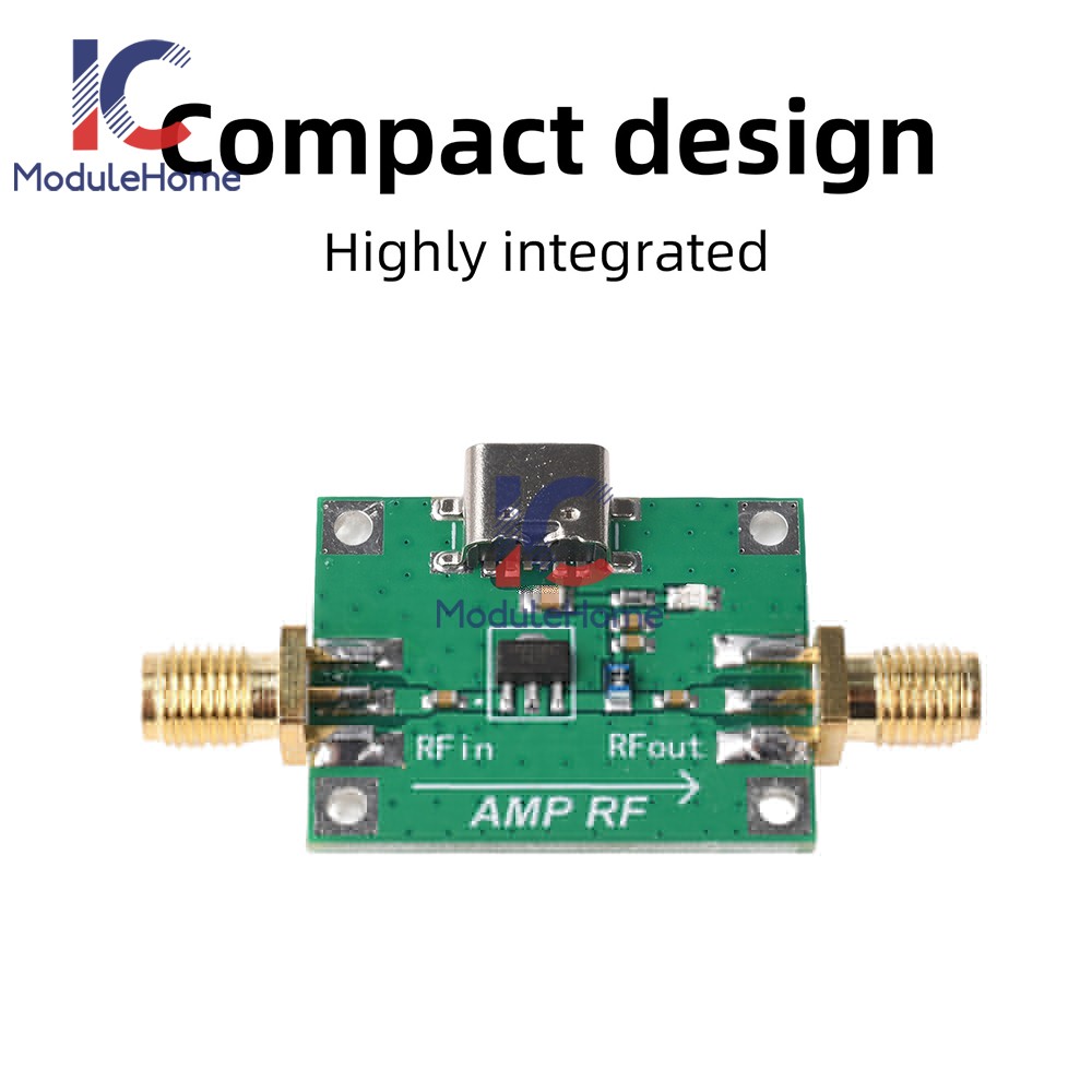 DC 5V SBB5089 Gain 20dB RF Module 5MHz~6GHz RF Power Amplifier Front-end module