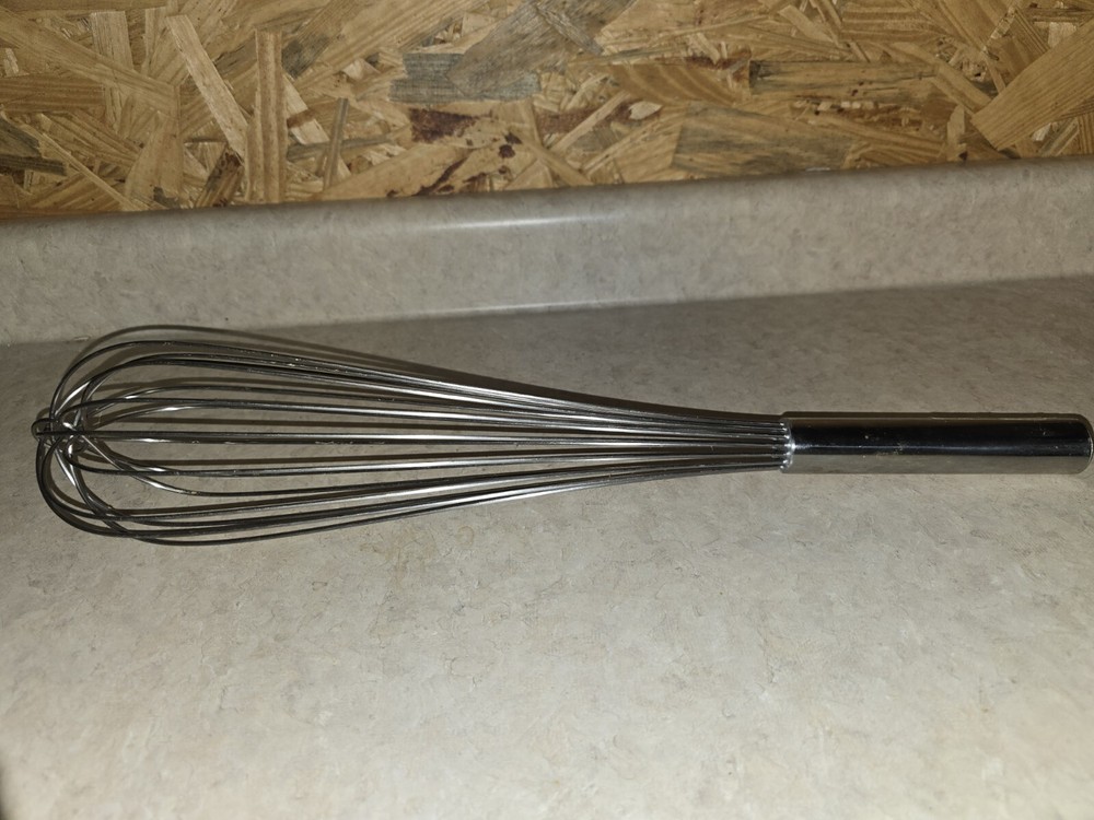 18" French Whip, S/S