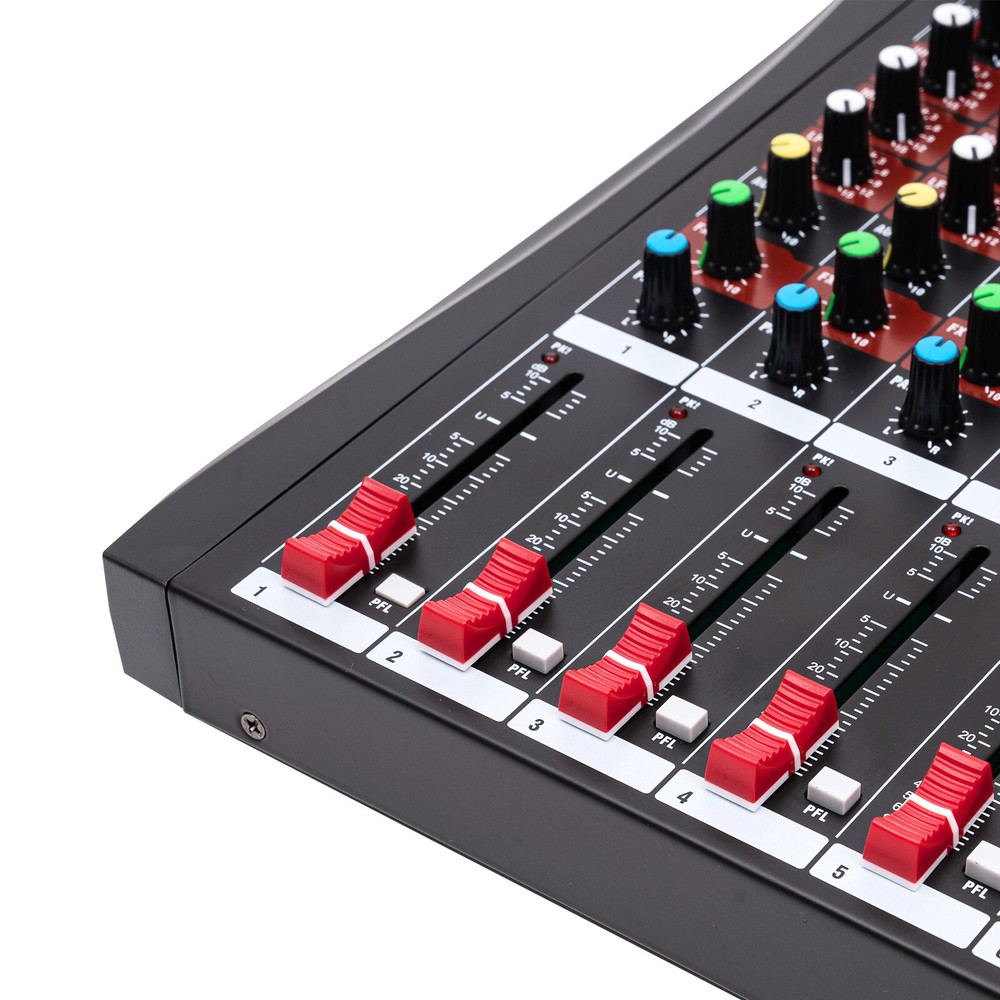 8 Channel USB Bluetooth Live Studio Audio Mixer Power Mixing Console Board w/USB