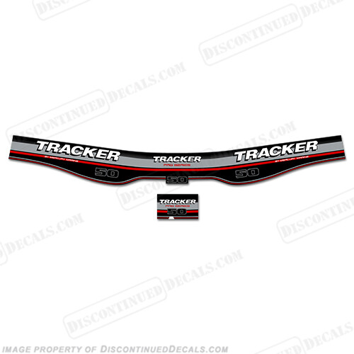 Fits Tracker 50hp Pro Series Engine Decal kit